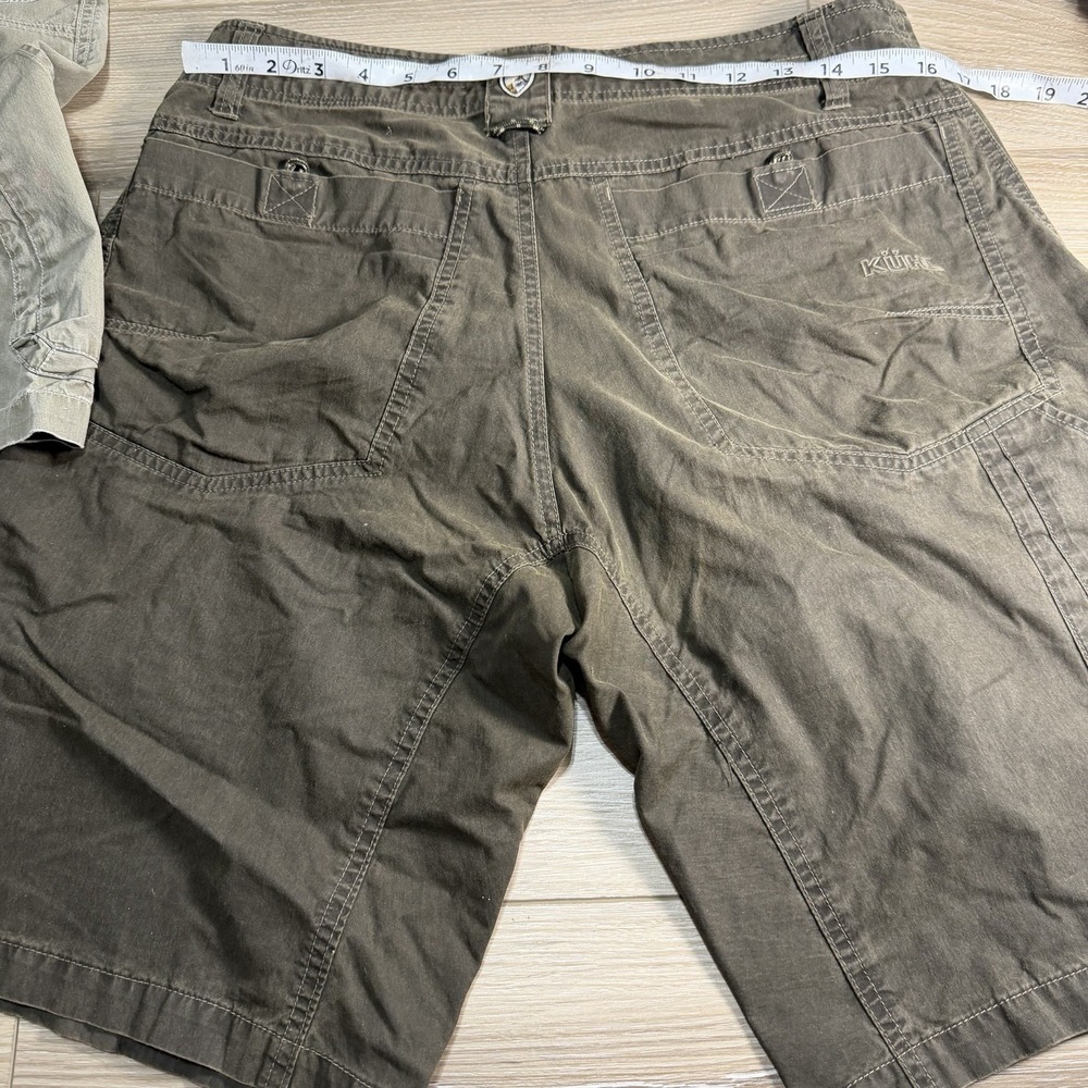 Lot Of 2 Kuhl Renegade Shorts Mens 32 Nylon Stretch Cargo Hiking Outdoor 5121 - Picture 4 of 8